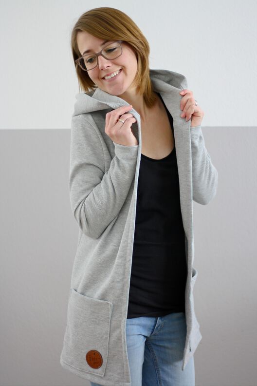 Cardigan Strikkekram Strickjacke Damen Gr. 32-50 image number 3