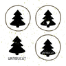 Tannenbaum mit Herz Plotterdatei Set | DIY Hunger thumbnail number 1
