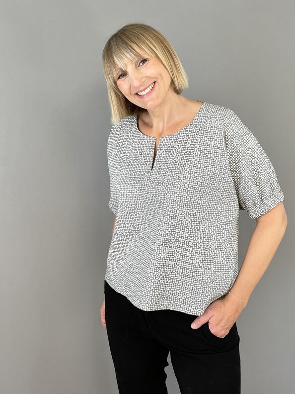 Bluse Kaja | locker & weit | 34 – 50 | A4, A0, Beamer image number 7