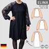 Elina – Raglanpullover, Longshirt oder Kleid, BU 80-116 thumbnail number 1