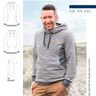 Hoodie Herren Schnittmuster Gr. XS-4XL - MANUC #134 thumbnail number 1