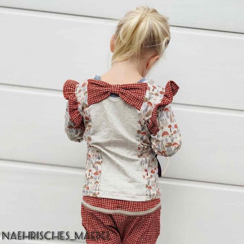 Shirt  "LEVKE" Nähanleitung und Schnitt Gr. 62 - 104 image number 9