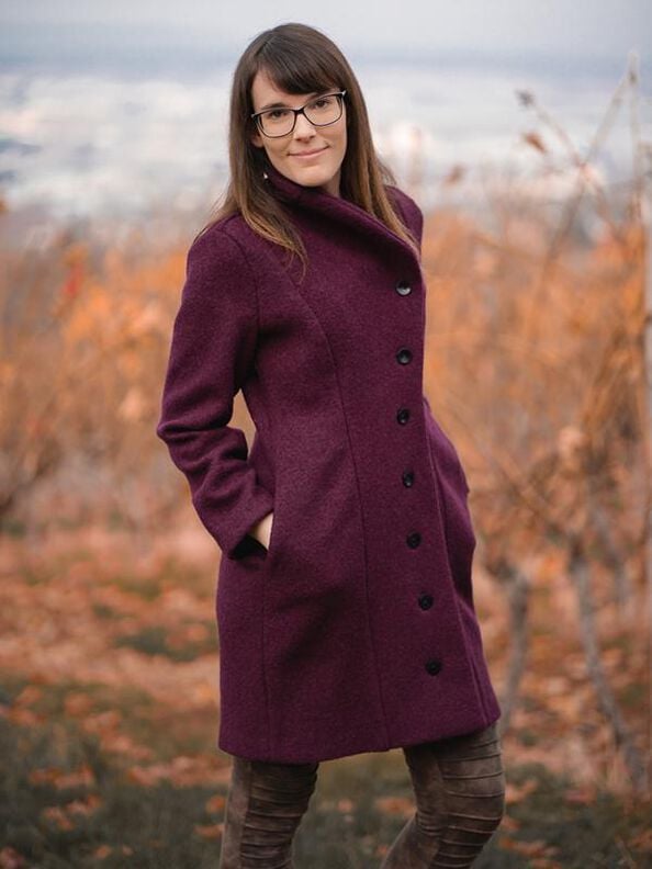 NATALJA Mantel oder Jacke Gr. 34-54 PDF-Schnitt A4, A0 image number 6