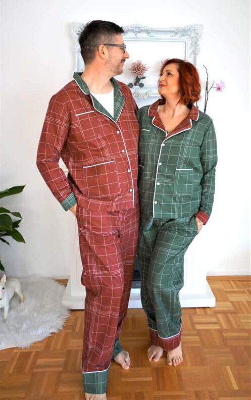 Unisex Pyjama Schlafanzug TIDUR ♥ Gr. XS-XXXL image number 7
