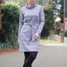 Ella- Damen Kleid oder Pullover Schnittmuster in 34-48 thumbnail number 3