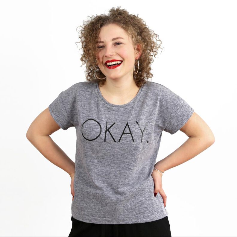 FRAU TINA - l&auml;ssiges Basicshirt XS-XXL image number 1