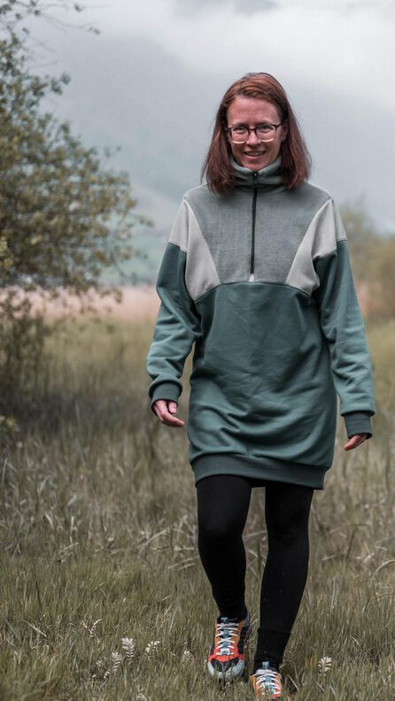 Frau Schlamassel Oversize Troyer / Kleid Gr. 32-52 image number 2