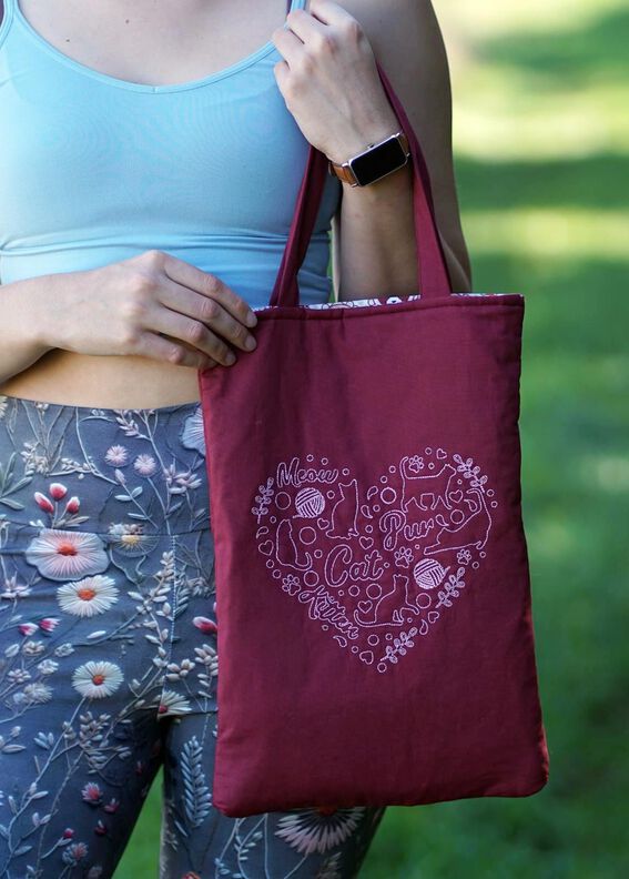 Wendebeutel nähen Beutel Tasche zum wenden Reißverschluss image number 4