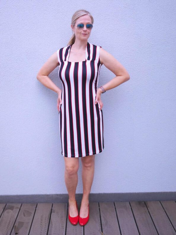 GINETTE- Shirt oder Kleid PDF-A4, A0 und BEAMER image number 5