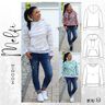 Hoodie MELFI Gr. 32-56 Schnittmuster PDF Ebook thumbnail number 1