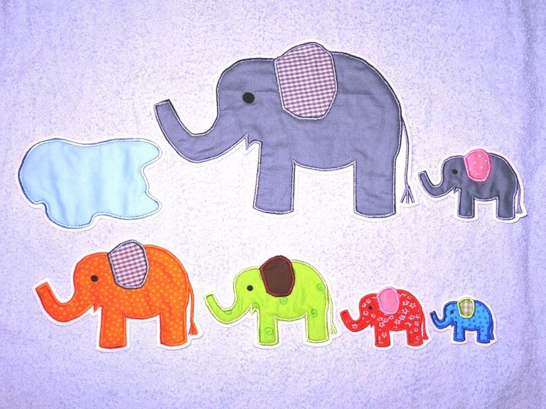 Elefant Stickdatei image number 6
