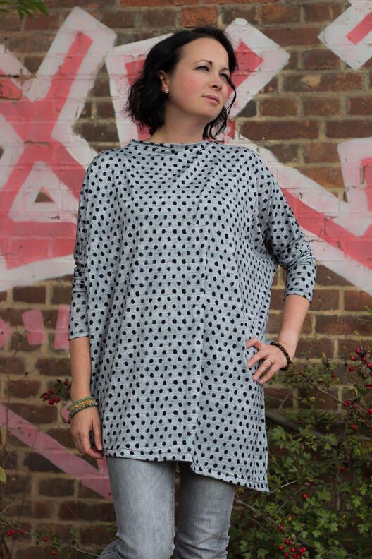 Shirt asymmetrisch "JULIENE", Schnittmuster Gr. 158-46 image number 8