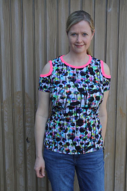 Shirt Hella mit Schulter cut out, Gr. 34-52, E-Book A4, A0 image number 4