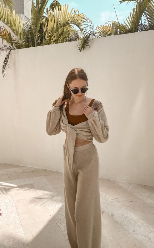 Boho Top/ Oversized Oberteil / Bluse - 34-44 image number 4