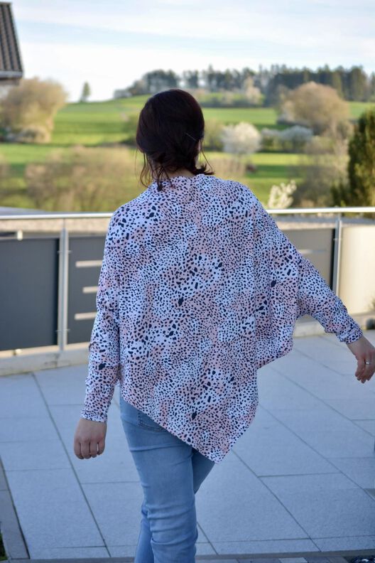 Asymmetrischer Zipfel-Pullover CANTO (S-3XL) Schnittmuster image number 10