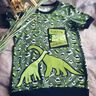 Applikationsvorlage Brachiosaurus Jungtier Dino thumbnail number 3