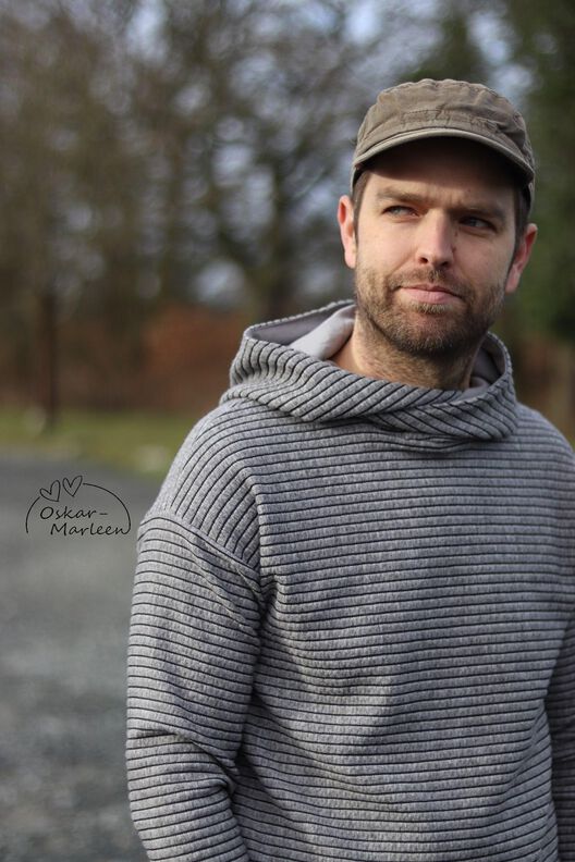 *Cool King* Hoodie, Shirt, T-Shirt, runder Saum image number 3