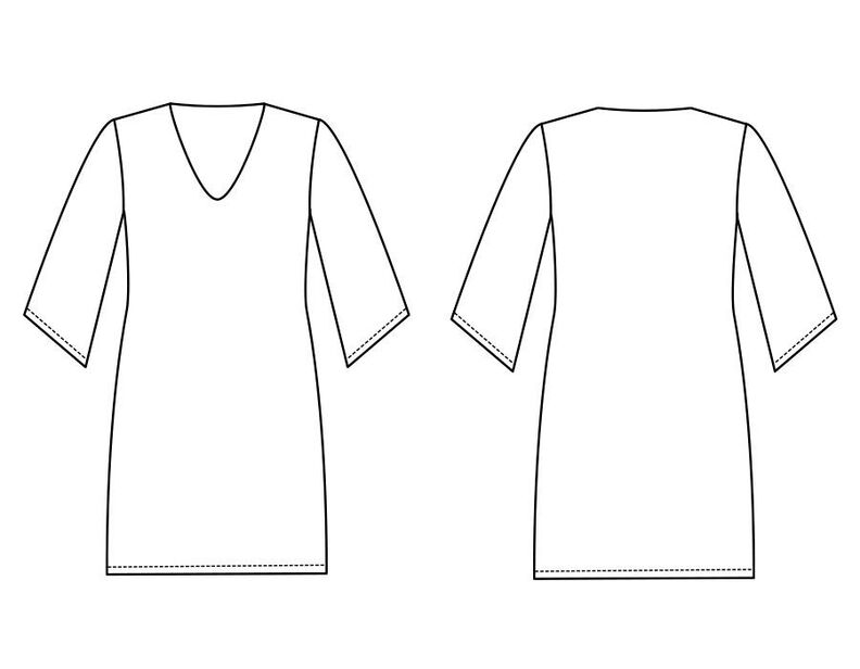 Kleid JENNIFER N&auml;hanleitung + Schnitt image number 3