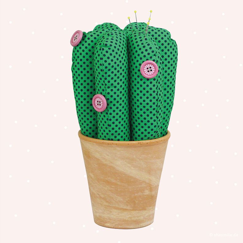 Zimmerpflanze Kaktus (Nähanleitung & Schnittmuster) image number 1