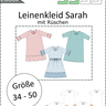 Sarah – weites Kleid mit Rüschen und Gürtel BU 80-116, A4+A0 thumbnail number 9