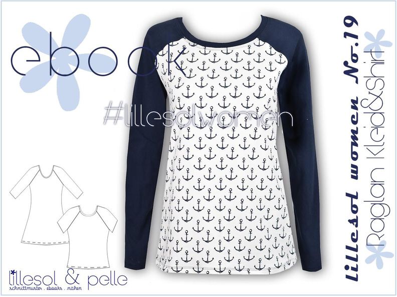 Ebook/Nähanleitung Damen Raglan-Kleid & Shirt image number 1