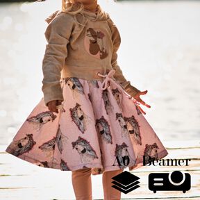 BEAMER + A0 lovely hoodie dress 50-98 Baby & Kids Kleid