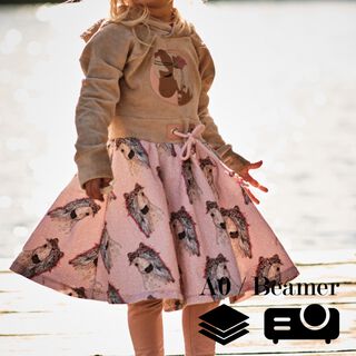 BEAMER + A0 lovely hoodie dress 50-98 Baby & Kids Kleid
