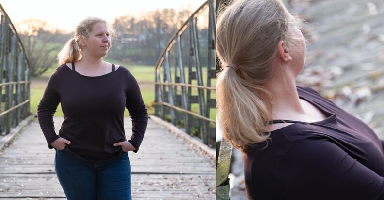 Lucia Denim Longsleeve: d. Serie: "ohne Gedöns": ebook 34-54 image number 3