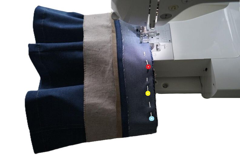 Schnitt + Anleitung ausgestellter Jeansrock Gr. 74 bis 146 image number 8