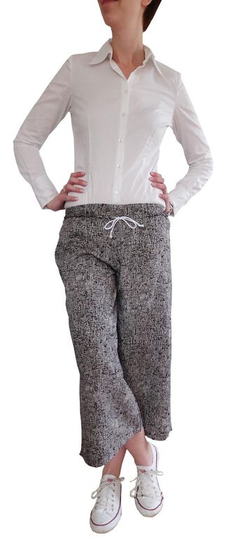 Hose, Culotte "NICOLETTA", Schnittmuster  Gr. 158-46 image number 5