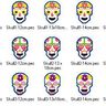 Stickdatei Skull - Schädel - Totenkopf  thumbnail number 2