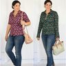 Ebook /Schnittmuster lillesol women No.57 Jerseybluse Leanna thumbnail number 2