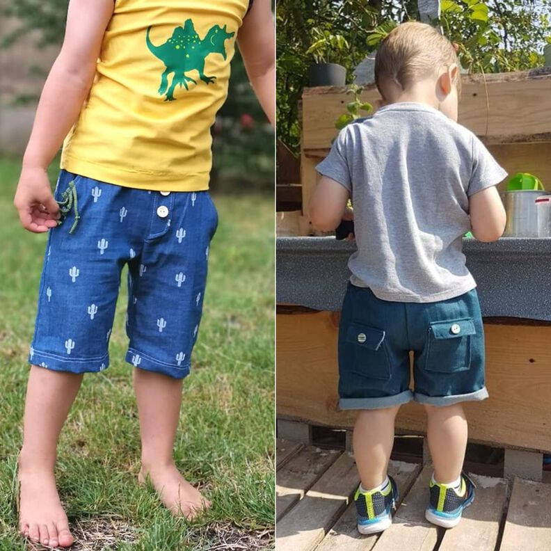 Kinder Shorts mit Taschen PANTAI ♥ Gr. 92-164 image number 5