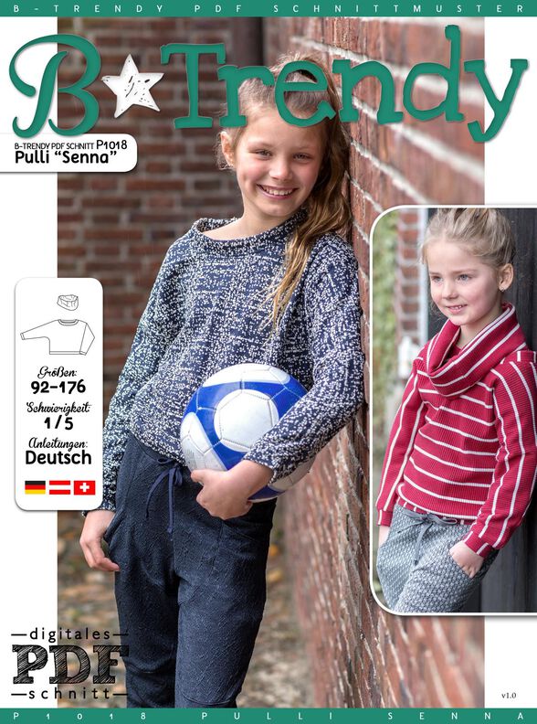 Pulli SENNA N&auml;hanleitung + Schnitt image number 1