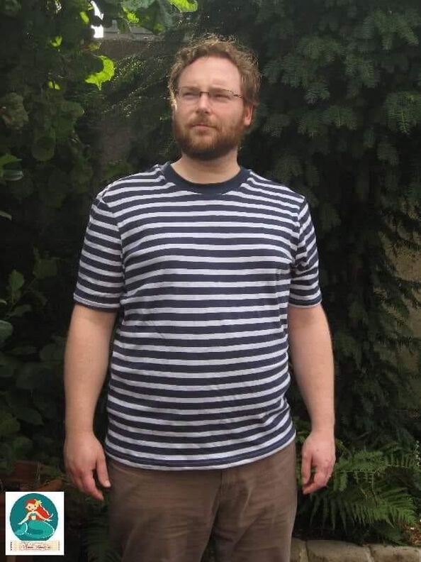 Männershirt Kalle xs-3xl V-Ausschnitt oder Rundhals  image number 6