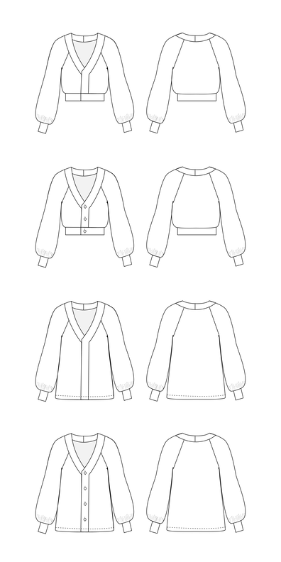 Damen Cardigan Strickjacke Bolero JUJUR ♥ Gr. XS-XXXL image number 10