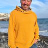 Musselin Hoodie Sweater Musling Herren Gr. 40-60, Leinen thumbnail number 3