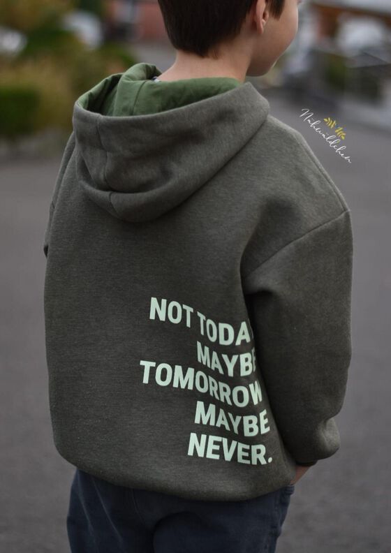 Hoodie Kinder – Schnittmuster Gr. 110-176 – Boston image number 7