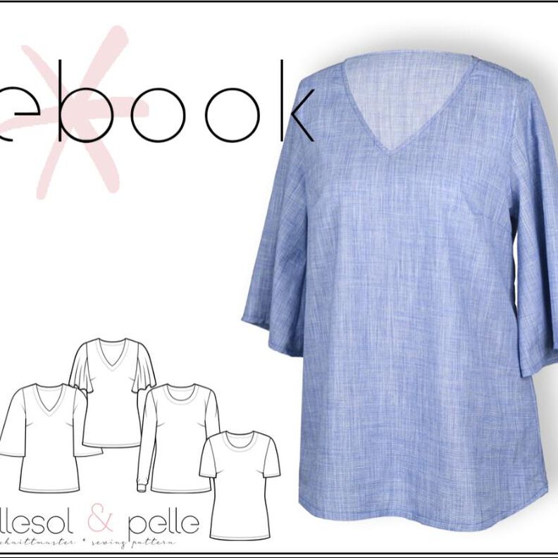 Ebook lillesol women Bluse "Eloisa"" *mit A0* image number 1