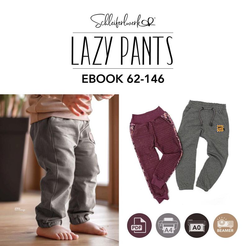 Lazy Pants | Schleiferlwerk | eBook | Größen 62-146 image number 1