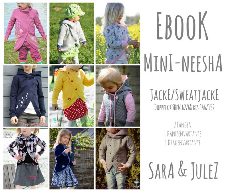 Ebook MINI-NEESHA Jacke/Sweatjacke Gr. 62/68 bis 146/152 image number 4