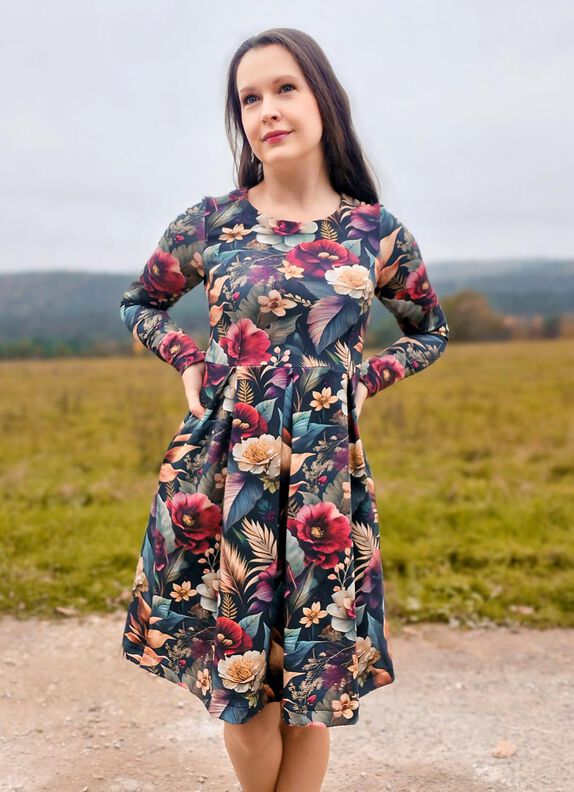 PDF-Schnittmuster: Kleid Niela in den Gr. 34 - 50 image number 9