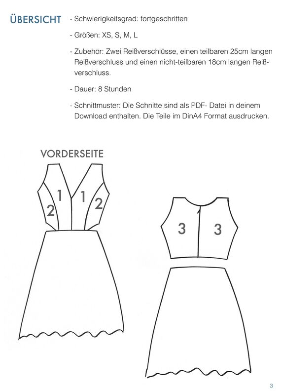 Kleid #Kaja Nähanleitung und Schnittmuster  image number 5