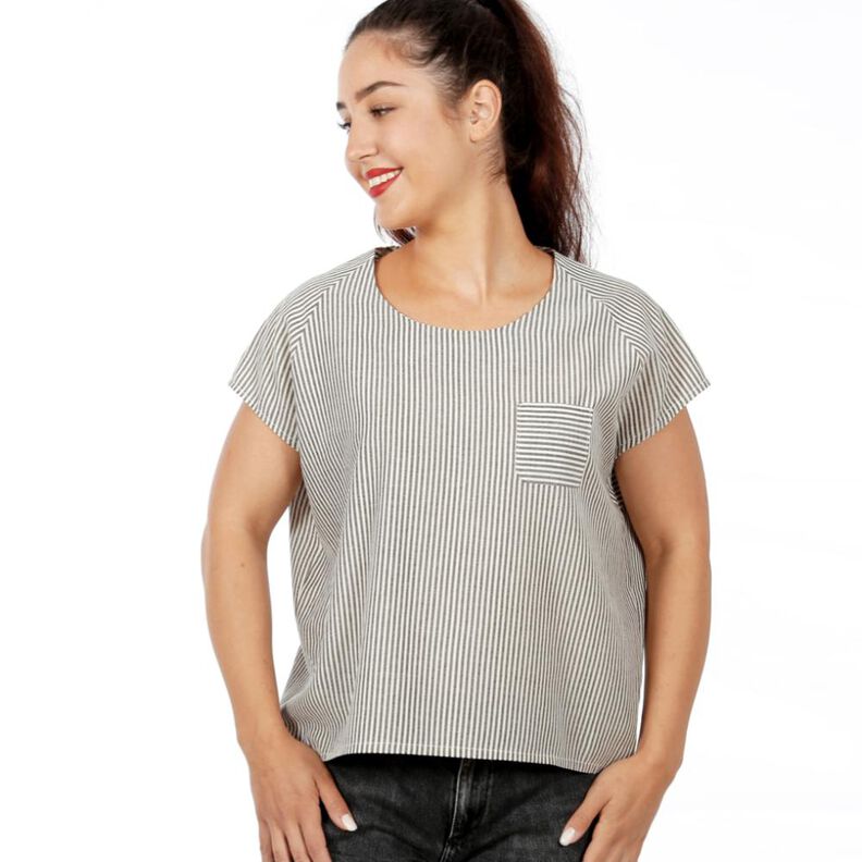 FRAU MIA - Luftige Raglanbluse XS-XXL image number 1