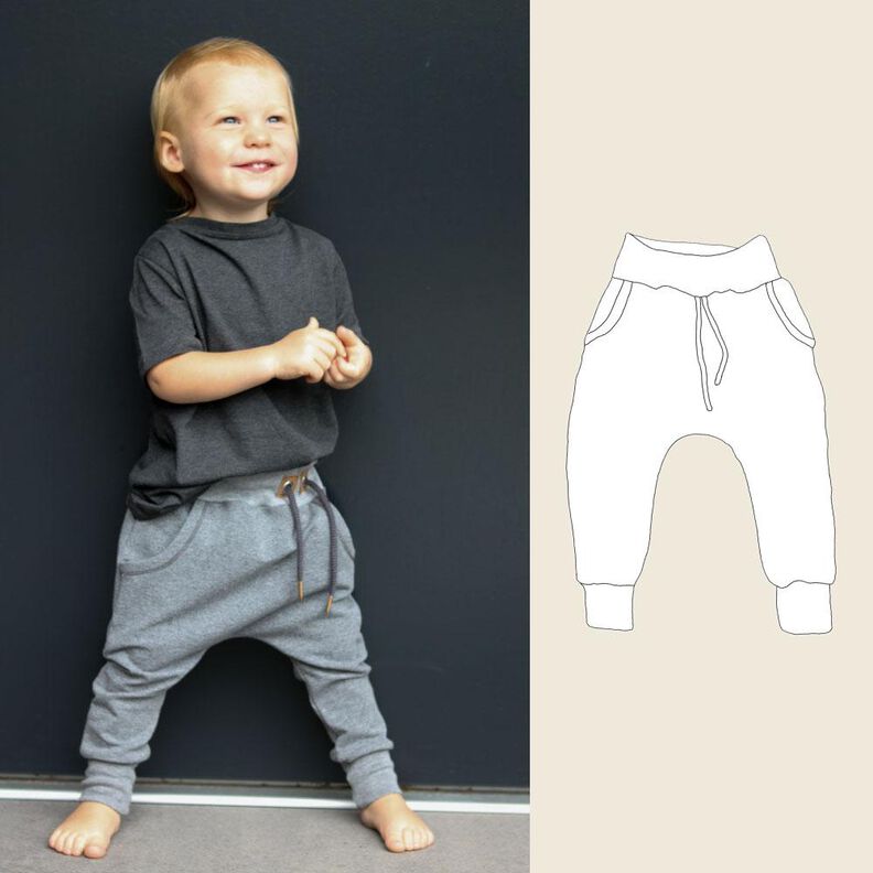Baggy-Pants-Baby / Schnittmuster und Nähanleitung image number 1