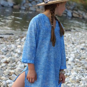 Kleid / Tunika "Greta" Schnittmuster & Anleitung Gr. 110-152