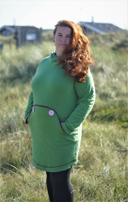 Knopfliebe für Damen Hoodie und Kleid Größe 44-58 image number 10