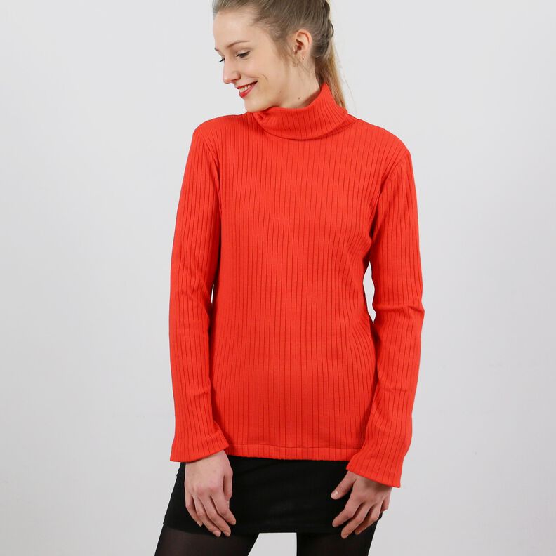 FRAU ROMY - Langarmshirt mit Rollkragen XS-XXL image number 4