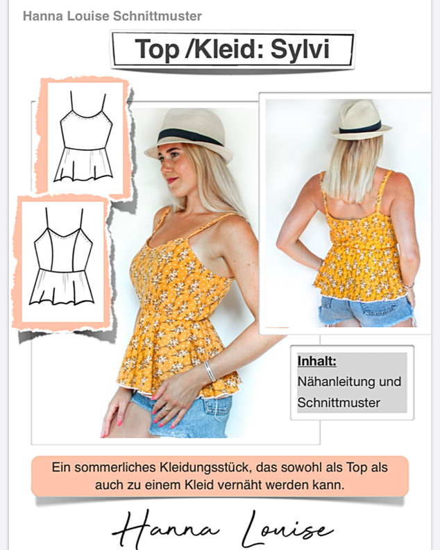 Kleid/Top #Sylvi Nähanleitung und Schnittmuster (XS-XL) image number 8
