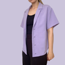Lockere Bluse mit Reverskragen thumbnail number 6